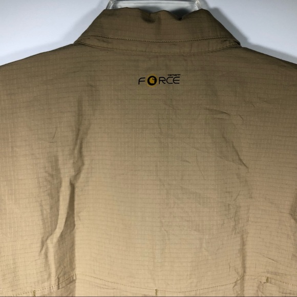 Carhartt Force Cotton Blend Button Front Vented - Picture 7 of 8